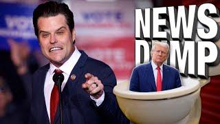 GAETZ PULLS OUT of Trump's Cabinet - News Dump