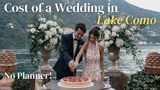 $30,000 Lake Como Dream Wedding - How We Did It