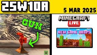 Minecraft adding Guns?