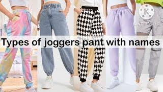 Types of joggers pant with names ||Trendy Fashion