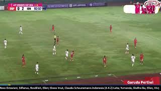 Indonesia Women vs Singapore Women ASIA: AFF Championship Women - Play Offs - Semi-finals