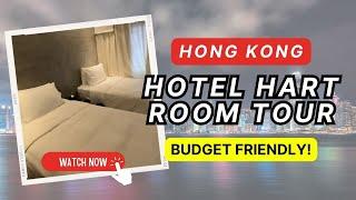 Hong Kong Budget Friendly Hotel | Hotel Hart Room Tour | 2023