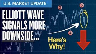 Elliott Wave Signals More Downside ... Here's Why! | Elliott Wave S&P500 VIX Technical Analysis