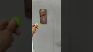 Открытие бесконтактного  домофона CYFRAL CCD 2094.1M