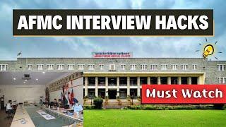 Everything For AFMC Interview | AFMC 2024