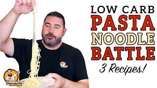 Keto Viral PASTA NOODLE Battle  The BEST Low Carb Noodle Recipe?