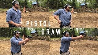 MAT-SU PEW PEW-Working Our PISTOL DRAWS! Fast times with SLOW-MO!!