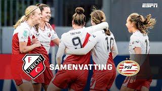 ️  DOELPUNTRIJKE TOPPER in DE GALGENWAARD ️ | Samenvatting FC Utrecht Vrouwen - PSV Vrouwen