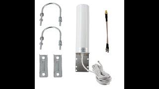 10dBi SMA Male Wide Band 3G/4G LTE Omni-Directional Outdoor