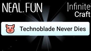 How to Make Technoblade Never Dies in Infinite Craft | Get Technoblade Never Dies Infinite Craft