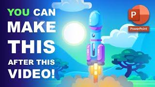 How to animate like Kurzgesagt using ONLY PowerPoint!