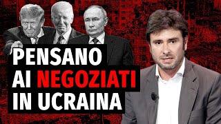 Trump, Biden e Putin parlano di negoziati mentre l’Unione europea pensa solo alla guerra