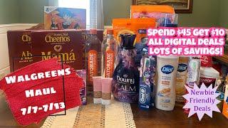 WALGREENS HAUL 7/7-7/13 | NEWBIE FRIENDLY | ALL DIGITAL DEALS