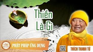 Thiền Là Gì - Thầy Thích Thanh Từ giảng pháp