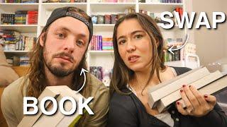 Swapping Books With My Wife...| Reading Vlog