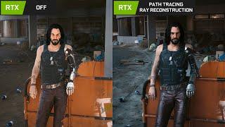 Cyberpunk 2077 - Phantom Liberty Ray Tracing Comparison DLSS 3.5 | RTX 4090