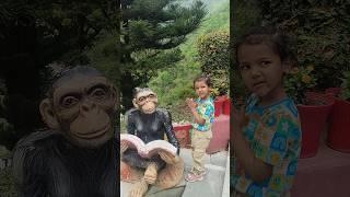 Nitya ne aisa kya dekha book mai #shorts #jaishreeram#nitya #monkey #bhakti #ytshorts #viral