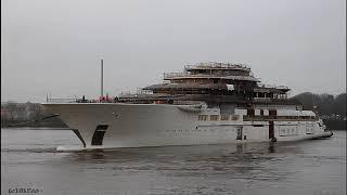 SCHEHERAZADE - Putin Yacht ? - Giga YACHT LÜRSSEN PROJECT LIGHTNING | 19-12-2017