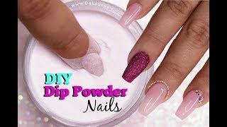 DIY Dip Powder Nails  Deko Uñas