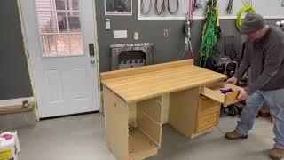 One Desk, Two Cabinets