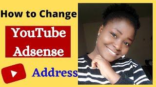 How To Change Google Adsense Address 2024 | Youtube Adsense Account