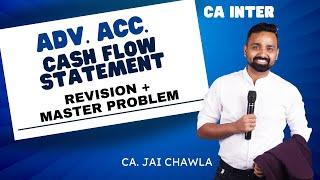 CA Inter Adv. Accounts |  Cash Flow Statement | AS 3 | Full Revision in 25 Min + Master Question