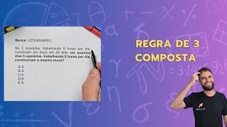 Regra de 3 composta #matematica #regrade3