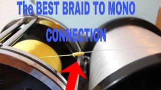 THE BEST KNOT TO CONNECT BRAID TO MONO-- for a TOP SHOT ( Modified Albright Knot)