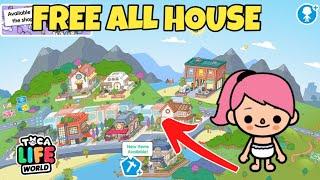 Free All House  Toca Boca Free Code - Toca Life World