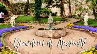 Capri, Italy: a visit to Giardini di Augusto (Augustus Gardens)