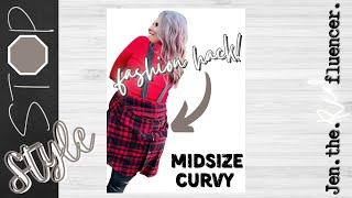 Fashion Hack! Midsize - Curvy Edition | Look Thinner!  #shorts