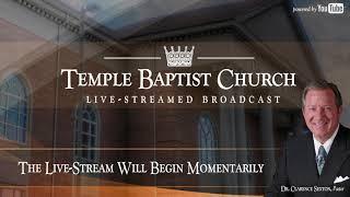 Sunday Evening Meeting of the Temple Baptist Church