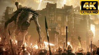 Elden Ring Titan Army Cinematic Battle NEW (2024) 4K ULTRA HD