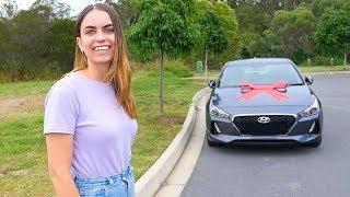 ACTUALLY SURPRISING my Girlfriend with a CAR PRANK!