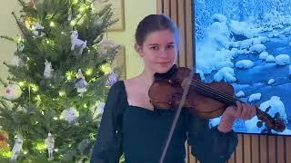 Have Yourself A Merry Little Christmas - Violin Cover by Sofia V