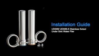 Frizzlife UDS99 Under Sink Water Filter - Install Guide