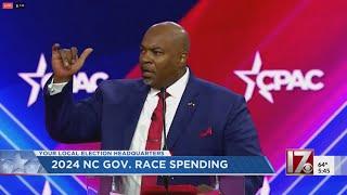 How many millions of dollars is going into NC's mayor race?