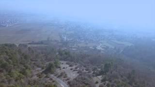 Drone sur le Plateau de Couchey en Côte-d'Or