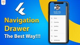 Flutter Tutorial - Navigation Drawer [2022] (Sidebar Menu)
