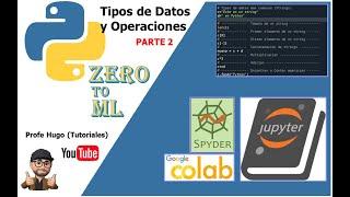 Tipos de Datos y Operaciones - Parte 2 (Cadenas de Caracteres)