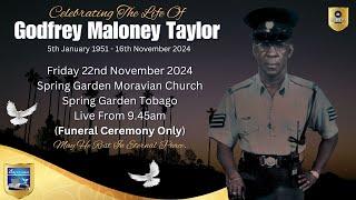 Godfrey Maloney Taylor - Celebrating The Legend (Funeral Ceremony)