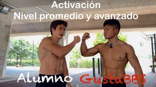 Entrenando con un alumno (activación básicos y estáticos)