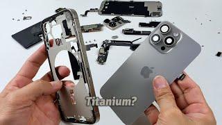iPhone 15 Pro Max Titanium Teardown!! What's different inside from the old series?