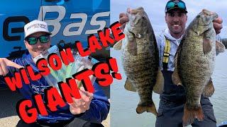 Fishing Wilson Lake in Alabama!  Giant Southern Smallmouth!