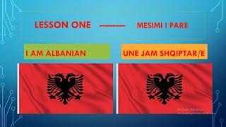 Lesson One - Learning Albanian with Ina