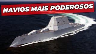 Os Navios de GUERRA mais PODEROSOS do MUNDO