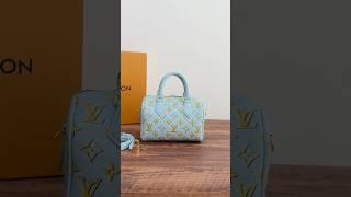 LV Speedy Bandoulière 20 Baby Blue Monogram M25454 #lv #lvlover #lvaddict #lvbag #lvspeedy #monogram