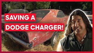 Chuck Tries To Save A Classic Dodge Charger From Car Hoarder | Extreme Car Hoarders