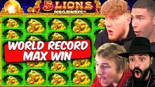 5 LIONS MEGAWAYS MAX WIN: Top 10 Biggest Wins (Ayzee, Xposed, Roshtein, Foss)