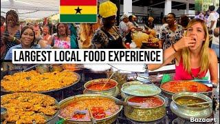 Local Ghana STREET Food Experience | Ghanaians & Foreigners Celebrates Culture Through Food | GHANA